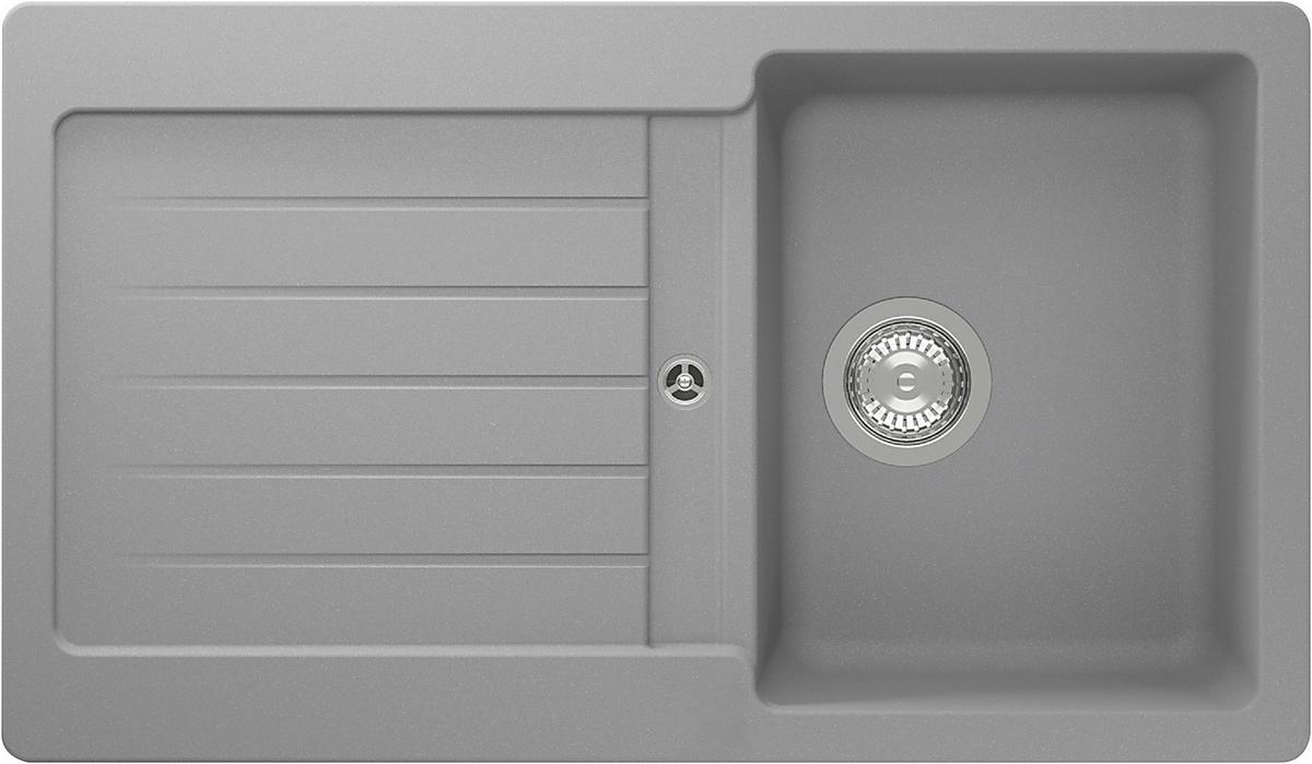 Pomivalno Korito Austin, 86x50cm - siva, Design, kamen (86/21/50cm) - Respekta