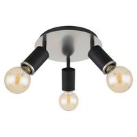 Reflektor Joseba - boje nikla/crna, Basics, drvo/metal (28/18cm) - Globo