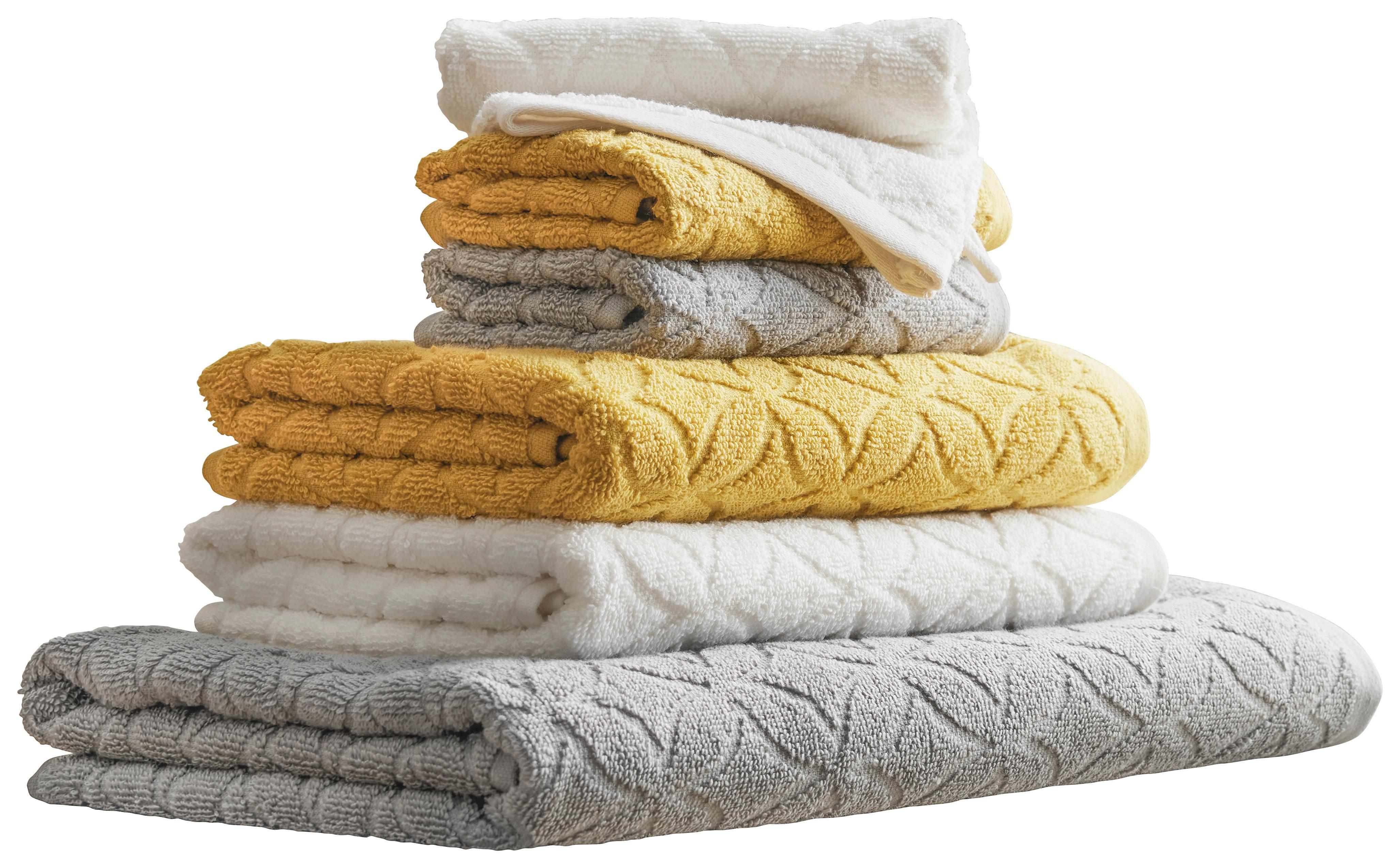 DUSCHHANDDUK NAIME - gul, Lifestyle, textil (70/140cm) - Modern Living