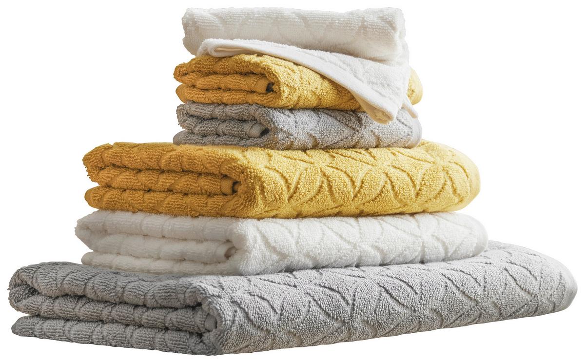 Prosop Naime cca. 70x140 cm - galben, Lifestyle, textil (70/140cm) - Modern Living