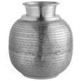 Vase Sahara In Versch. Designs - Silberfarben/Kupferfarben, Metall (23/22,5cm)