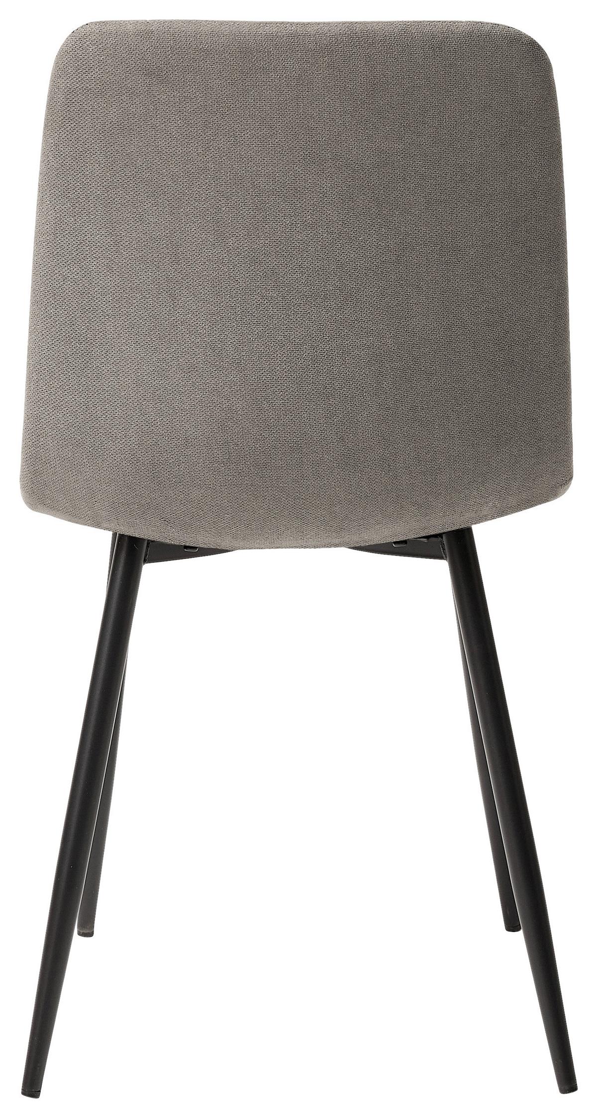 Stolica Una - cappuccino/crna, Basics, metal/tekstil (53/45/88cm) - Best Price