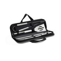 Pribor Za Roštilj Bbq - srebrne boje/crna, Moderno, metal (40cm) - Modern Living