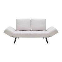 Zofa Aurelia, Naravne Barve, Ležišče - črna/naravne barve, Moderno, kovina/tekstil (191/73/78cm) - Bessagi Home