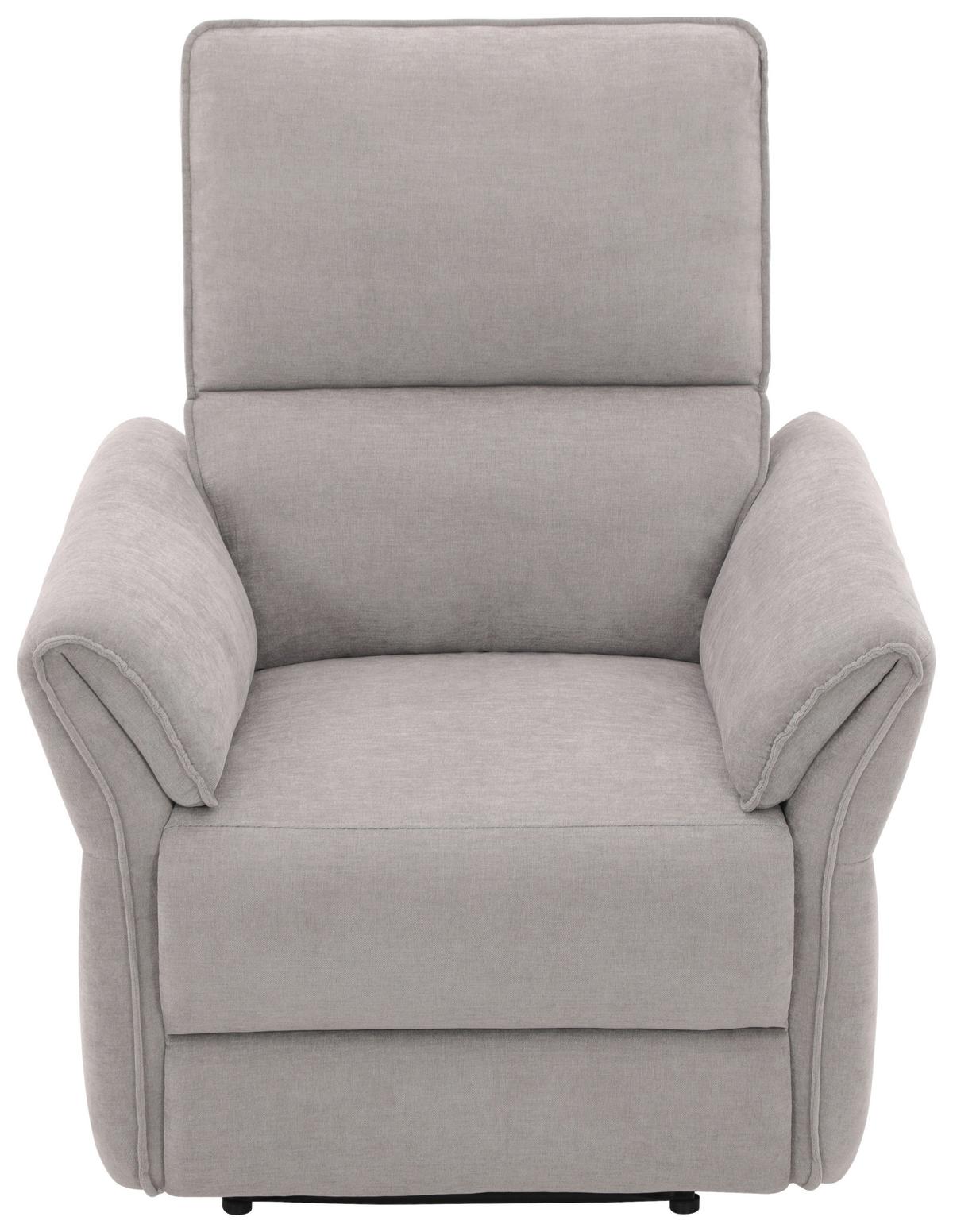 Počivalnik Redon, Siva - siva/črna, Basics, kovina/umetna masa (85/103/92cm) - Livetastic