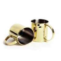 Set Lončkov Echtwerk, Zlata, 2 Kos - zlate barve, Basics, kovina (16.2/11.4/11.3cm) - Echtwerk
