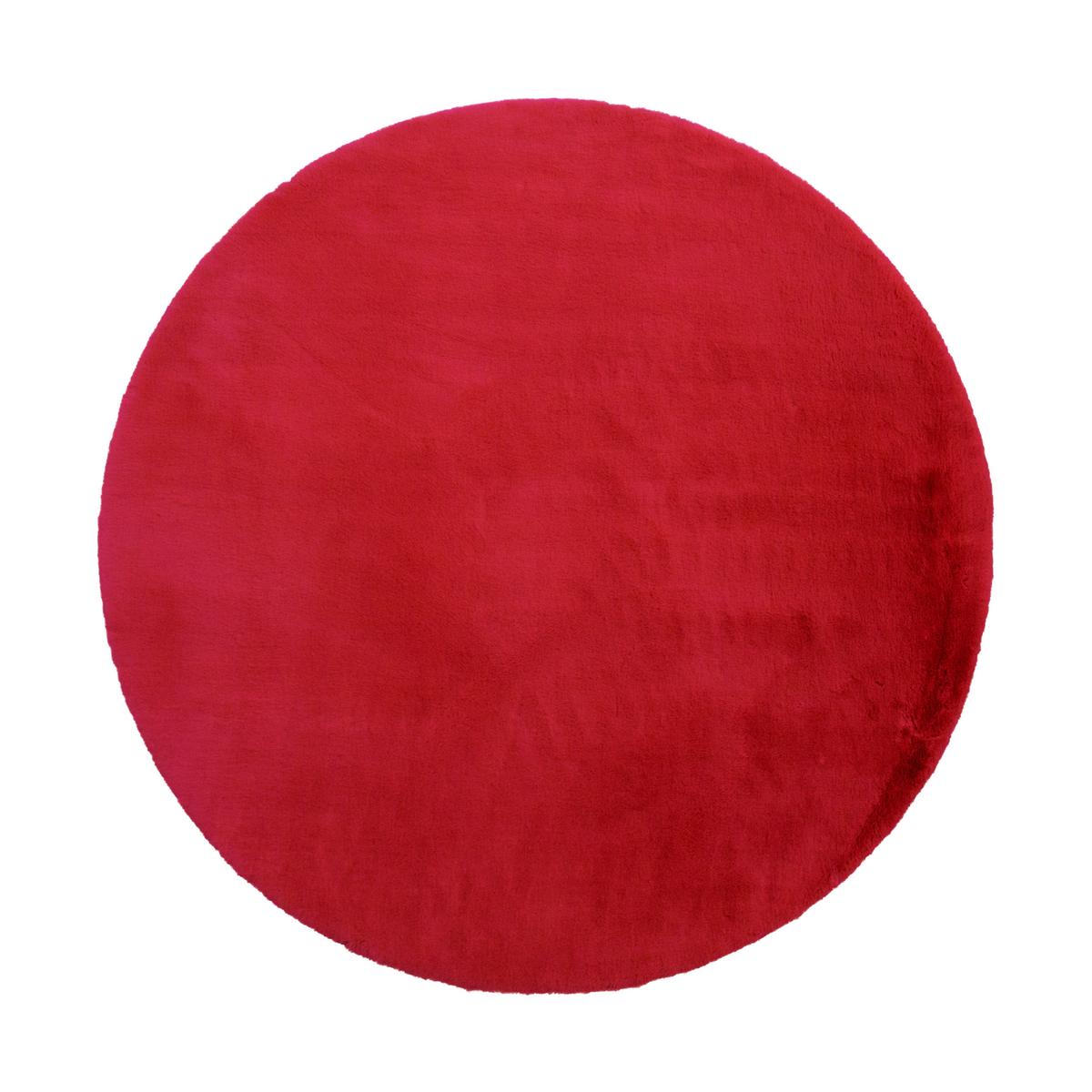 Műszőrme Caroline 120cm - piros, Modern, textil (120cm) - Mömax