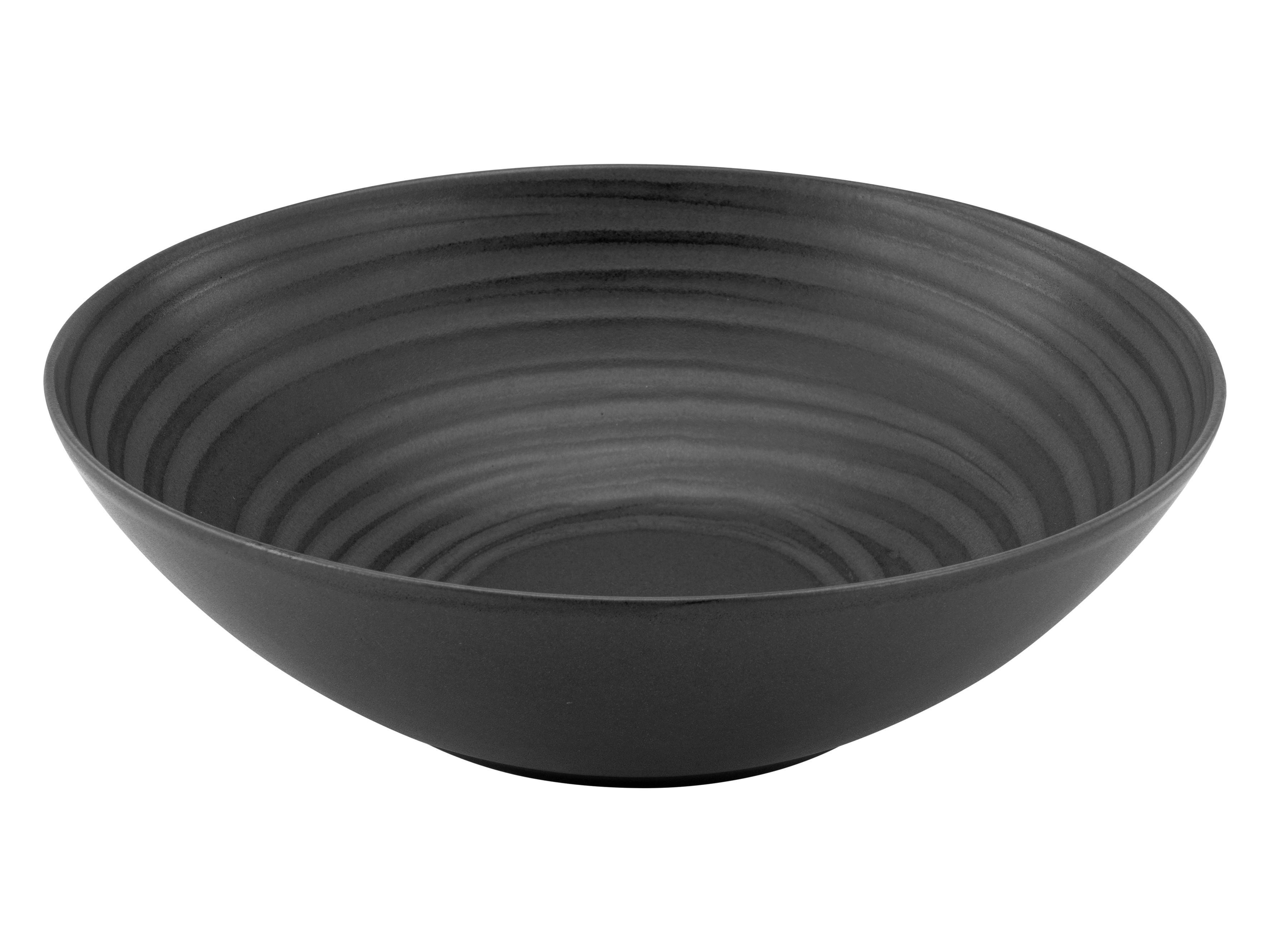 Set Posod Lava Stone Black, 2-Delni - črna, Trend, keramika (24cm) - Creatable