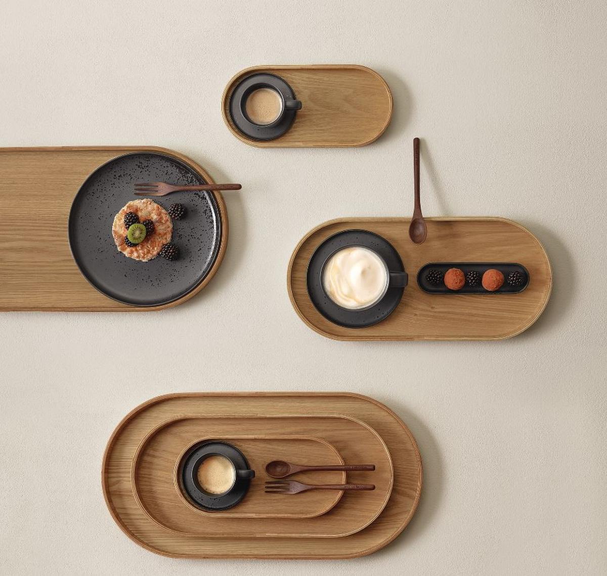 FILIŻANKA I SPODEK DO KAWY 19020190 - czarny, Design, ceramika (8,9/7,2cm) - ASA