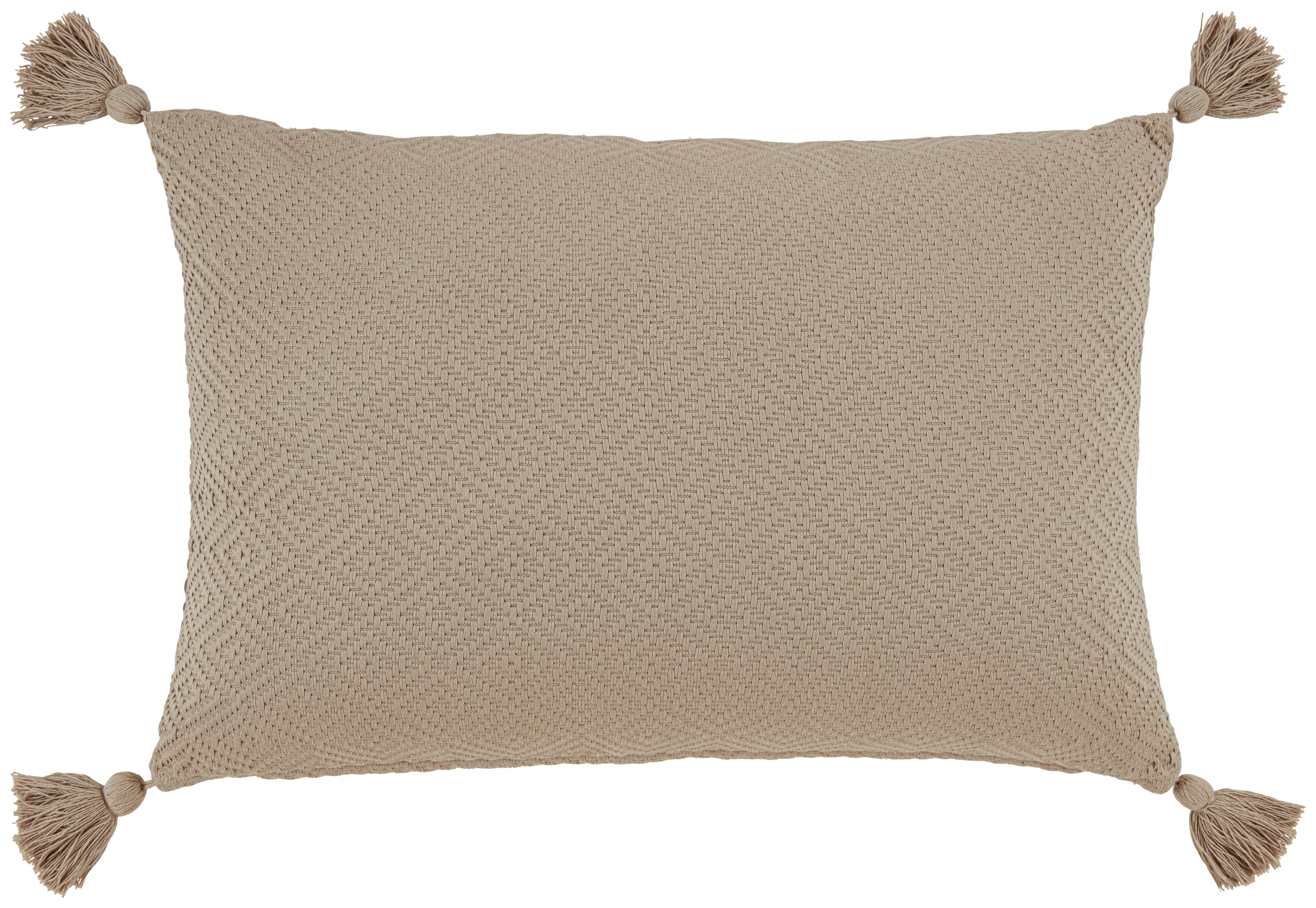 Zierkissen Frieda in Beige ca. 40x60cm - Beige, MODERN, Textil (40/60cm) - Modern Living