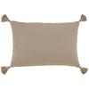 PRYDNADSKUDDE FRIEDA - beige, Modern, textil (40/60cm) - Modern Living