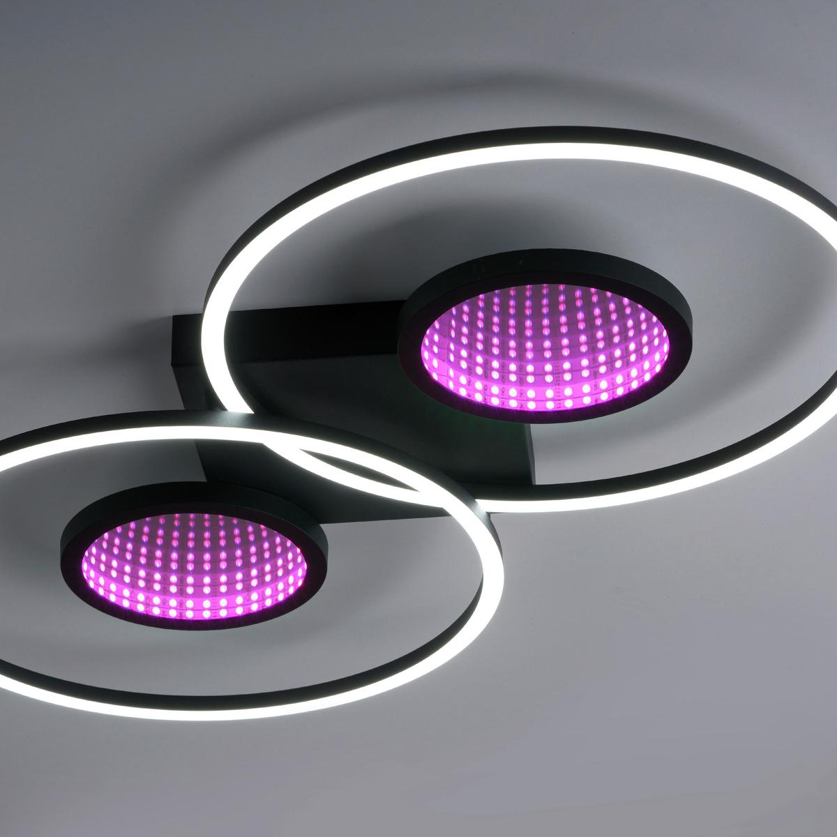 LED-Deckenleuchte Tunel max. 36 Watt - MODERN, Kunststoff/Metall (70/39/7cm)