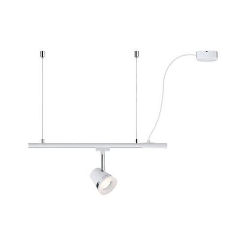 Schienensystem-Einspeiser Urail Cable Feed max. 1000 W - Weiß, Basics, Kunststoff/Metall (70cm) - Paulmann