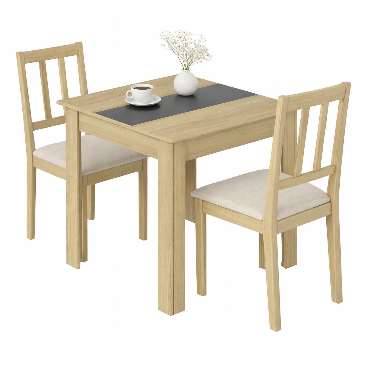 Esstisch Vcm Esstisch "disalo" 80x80 - Honigeiche, Modern, Holzwerkstoff (80/80/75cm) - MID.YOU