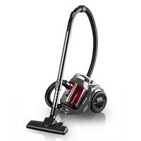 Zyklonstaubsauger Cleanmaxx Rot/Schwarz max. 800 Watt - Rot/Schwarz, MODERN, Kunststoff/Metall (37/25,5/28cm)