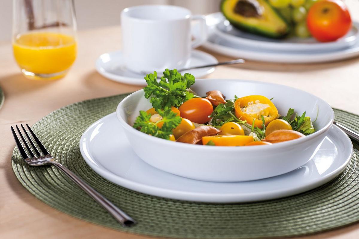 Jedilni Servis Chef Collection, 12-Delni - bela, Basics, keramika - Creatable