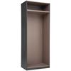 GARDEROBSSTOMME UNIT -BASED- - antracit, Modern, trämaterial (91,1/242,2/56,5cm) - Based