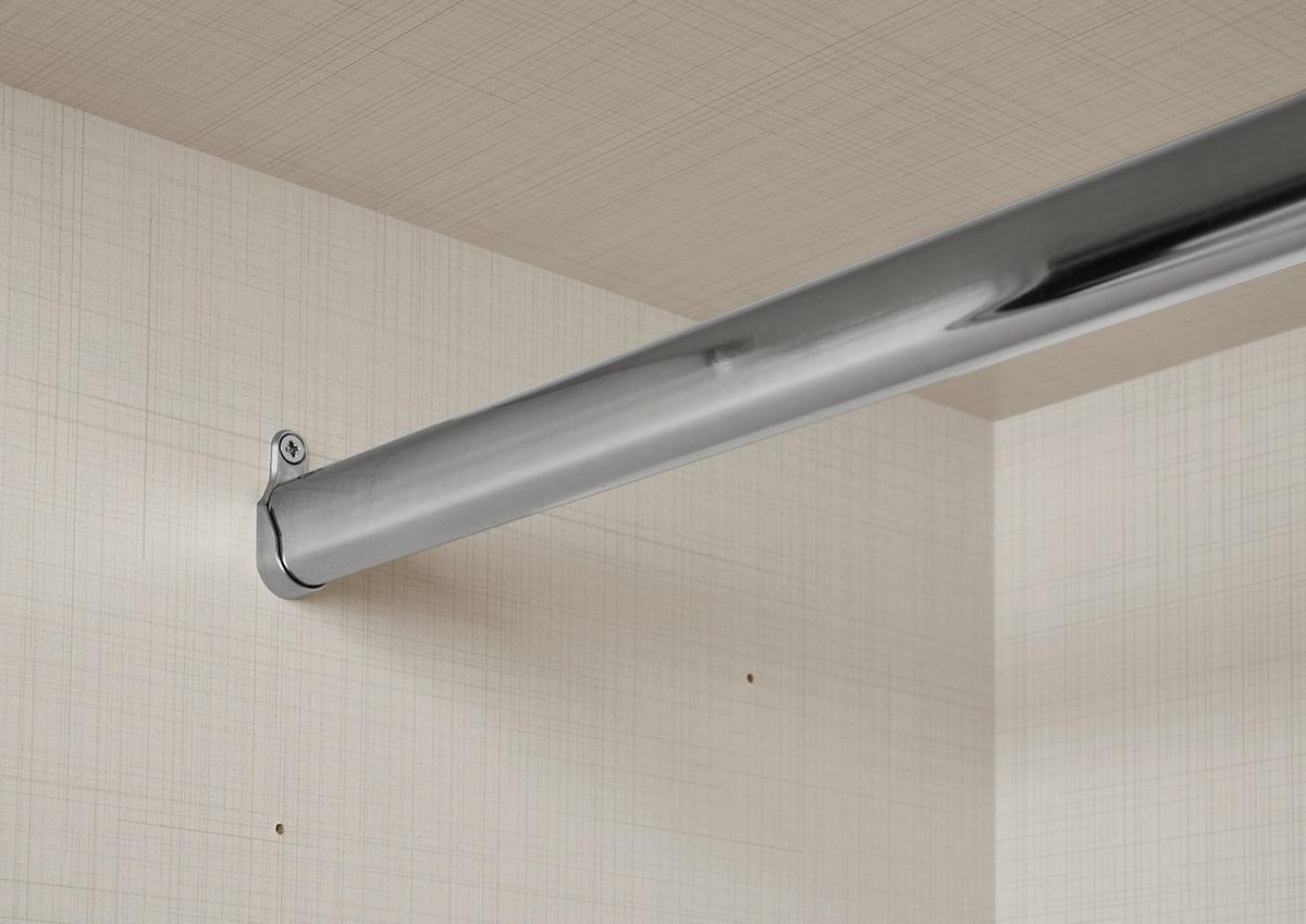 Dulap glisant cu uși de sticlă INCLUDO - ivoar, Konventionell, sticlă/material pe bază de lemn (298/222/68cm) - Premium Living