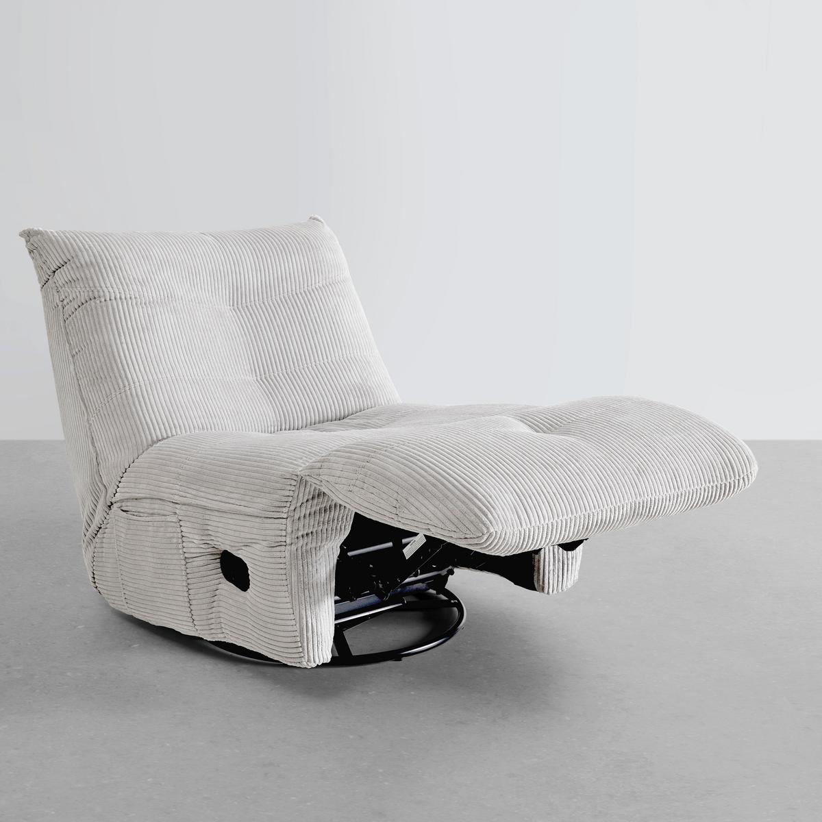 Relax Fotel Alura - krém, Modern, textil/fa (90/92/90cm) - Bessagi Home