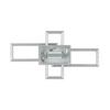 LED-TAKLAMPA OMIE - kromfärg/silver, Modern, metall/plast (63,5/34/8cm) - Mömax