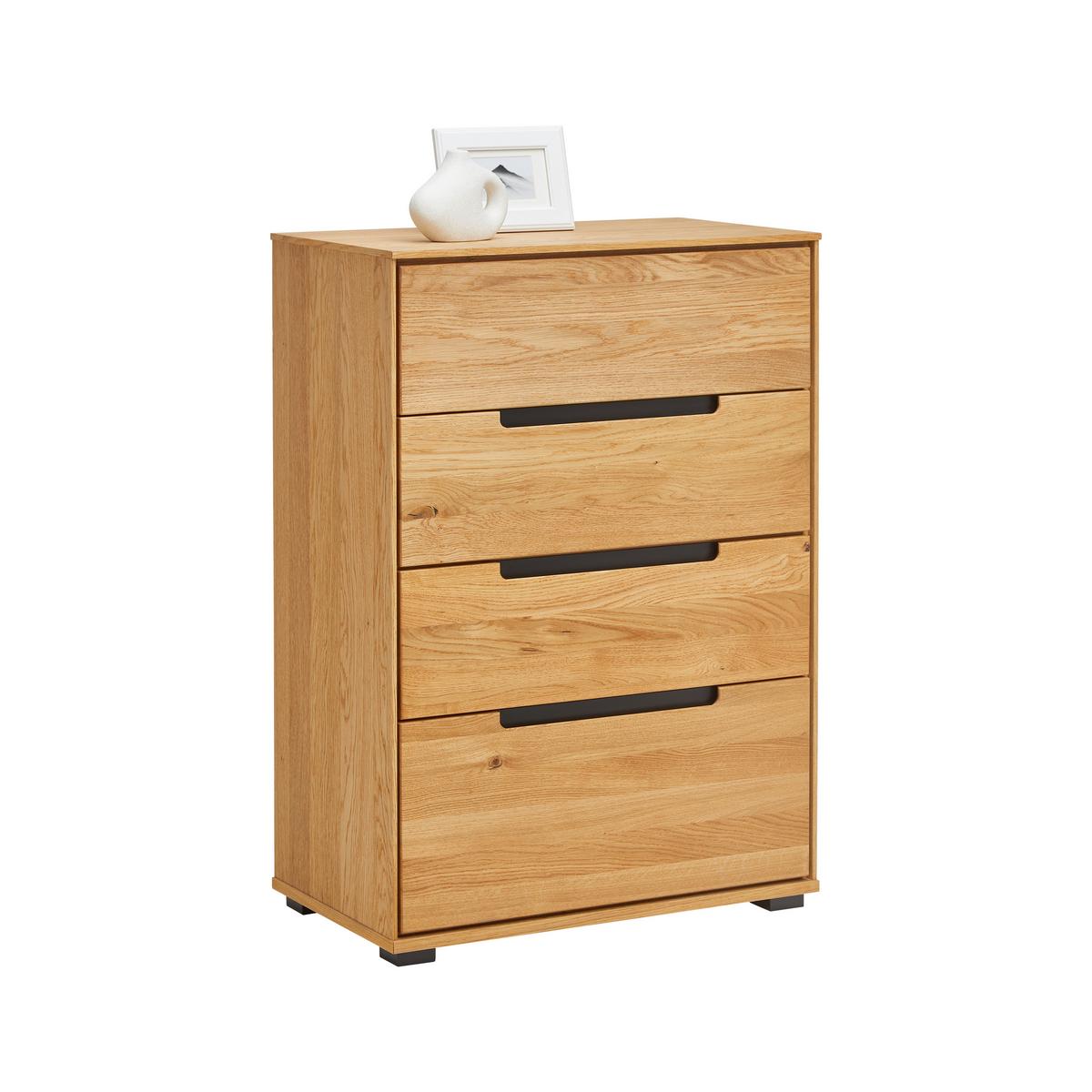 Kommode Lola Wildeiche - Lifestyle, Holz/Kunststoff (70/102/40,5cm) - ecoTree