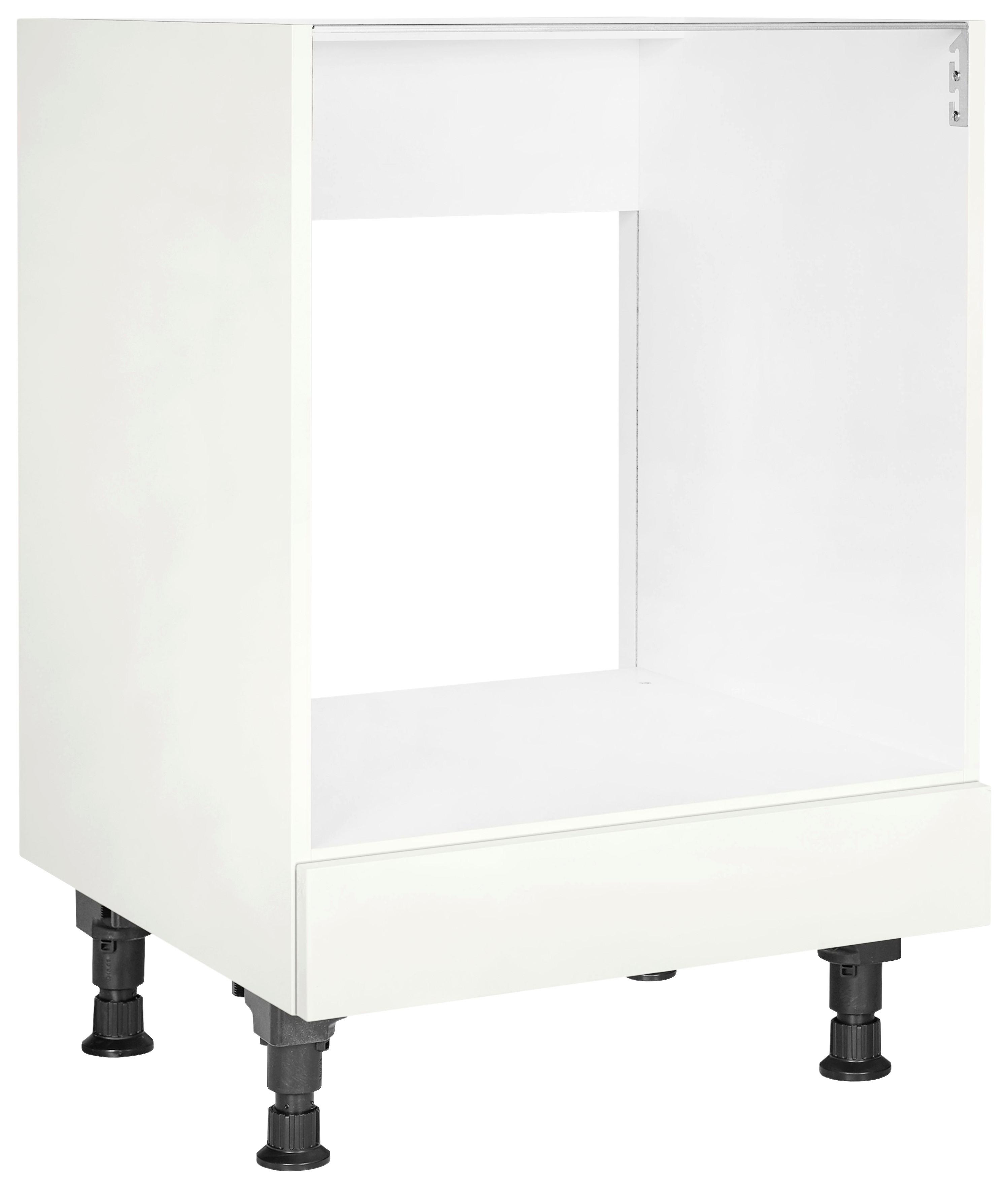 Herdumbauschrank Cascada Weiß - Weiß, MODERN, Holzwerkstoff (60/87/56cm) - Nobilia