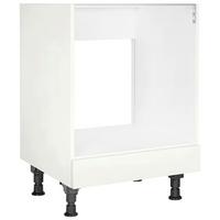 Herdumbauschrank Cascada Weiß - Weiß, MODERN, Holzwerkstoff (60/87/56cm) - Nobilia