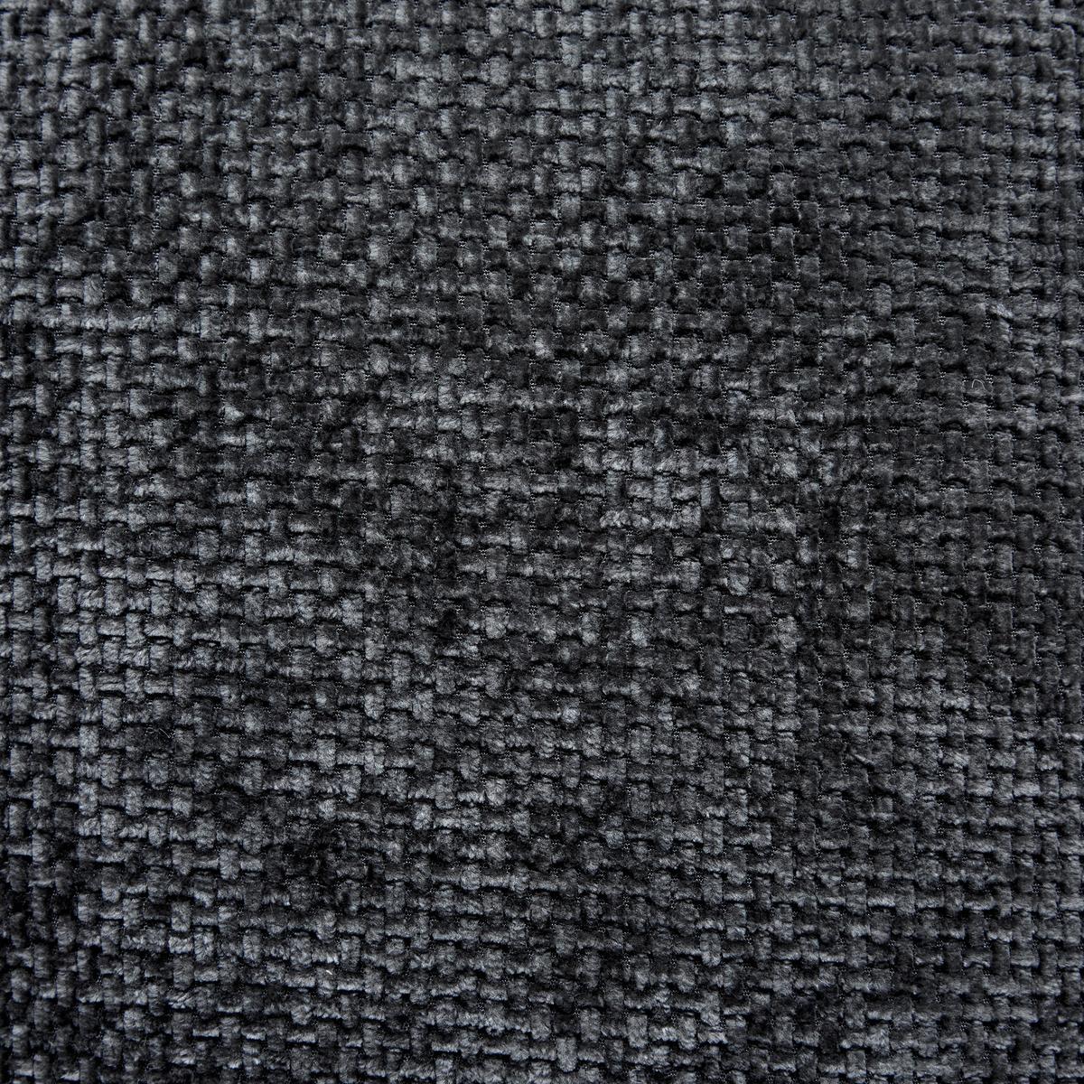 Wohnlandschaft Bolonia Graphitfarben - Schwarz Hochglanz/Graphitfarben, MODERN, Textil/Metall (166/273cm) - Mömax