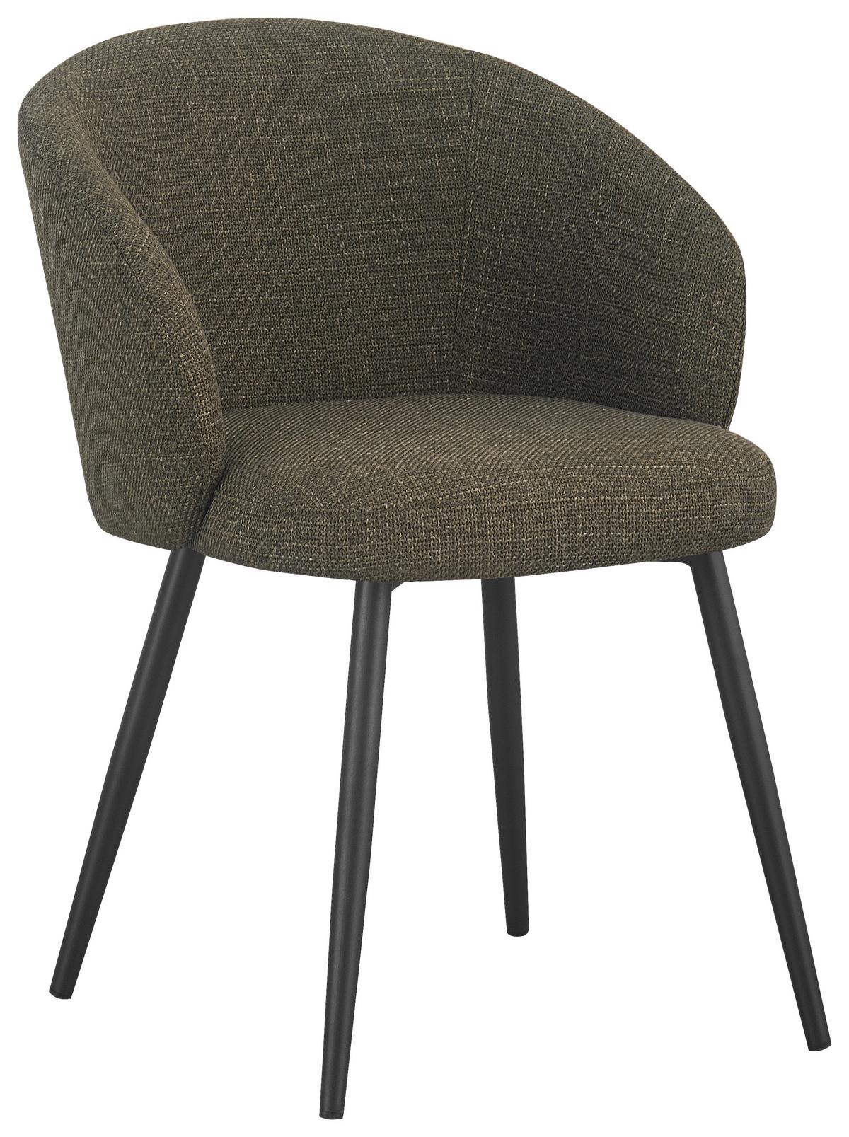 Scaun NALA - verde/negru, Lifestyle, metal/textil (57/76/60cm) - Mömax