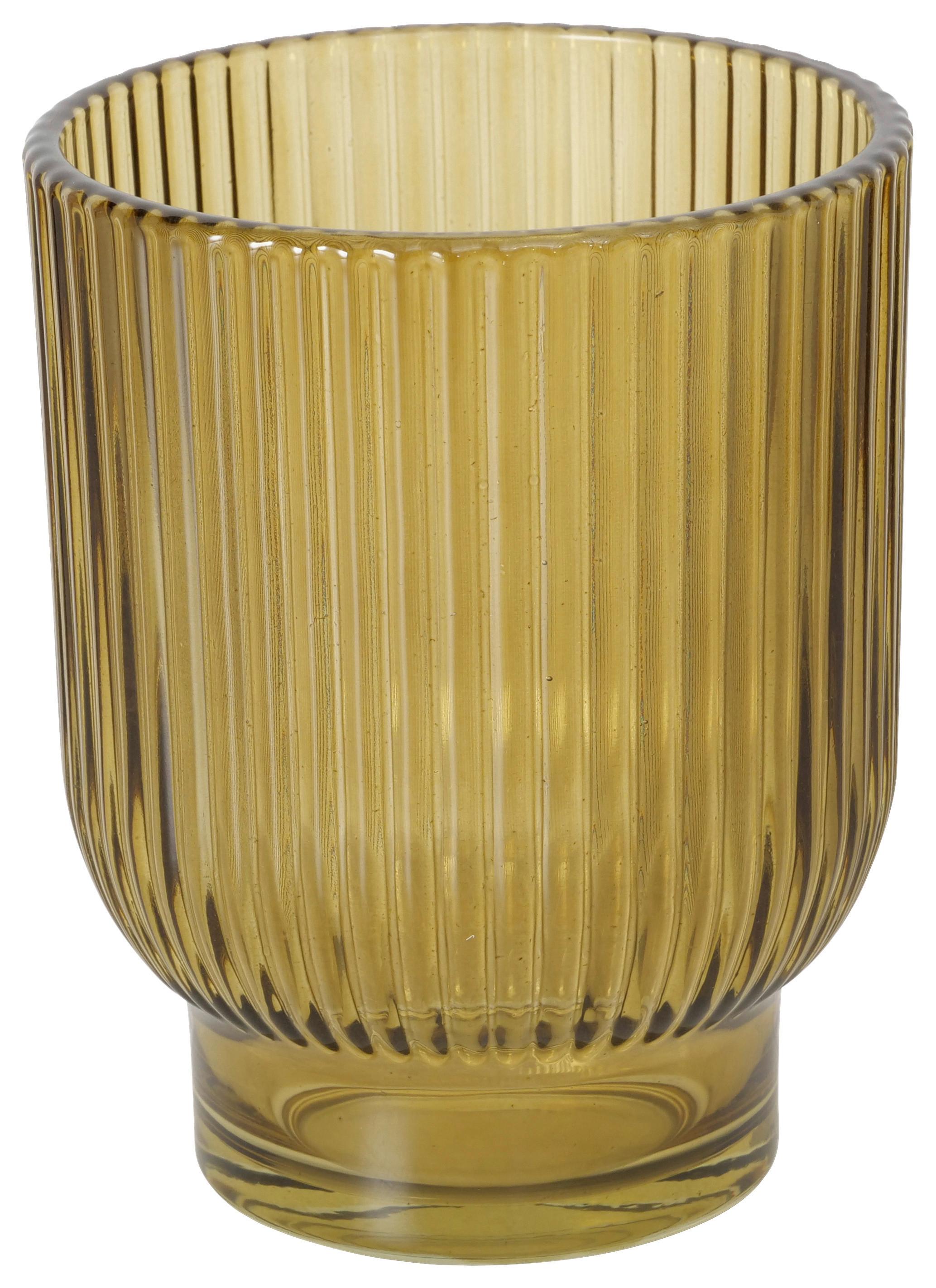 Windlicht Herka II diverse Farben - KONVENTIONELL, Glas (10/12,5cm) - Mömax