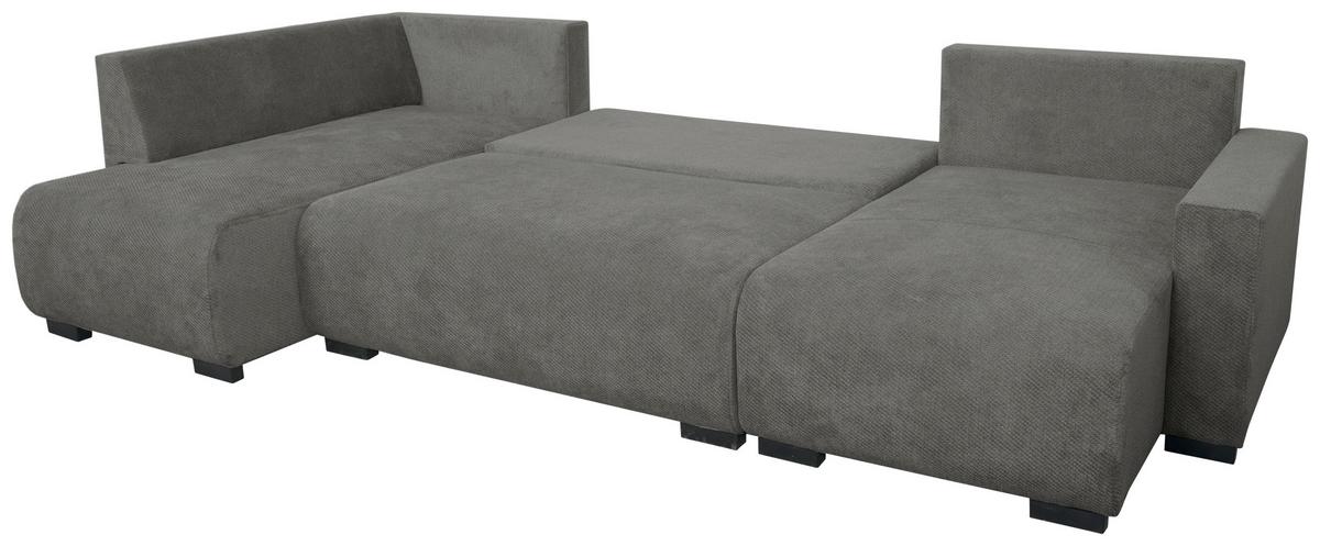 Canapea modulara VERONICE - albastru/grafit, Trend, textil (171/313/141cm) - Modern Living