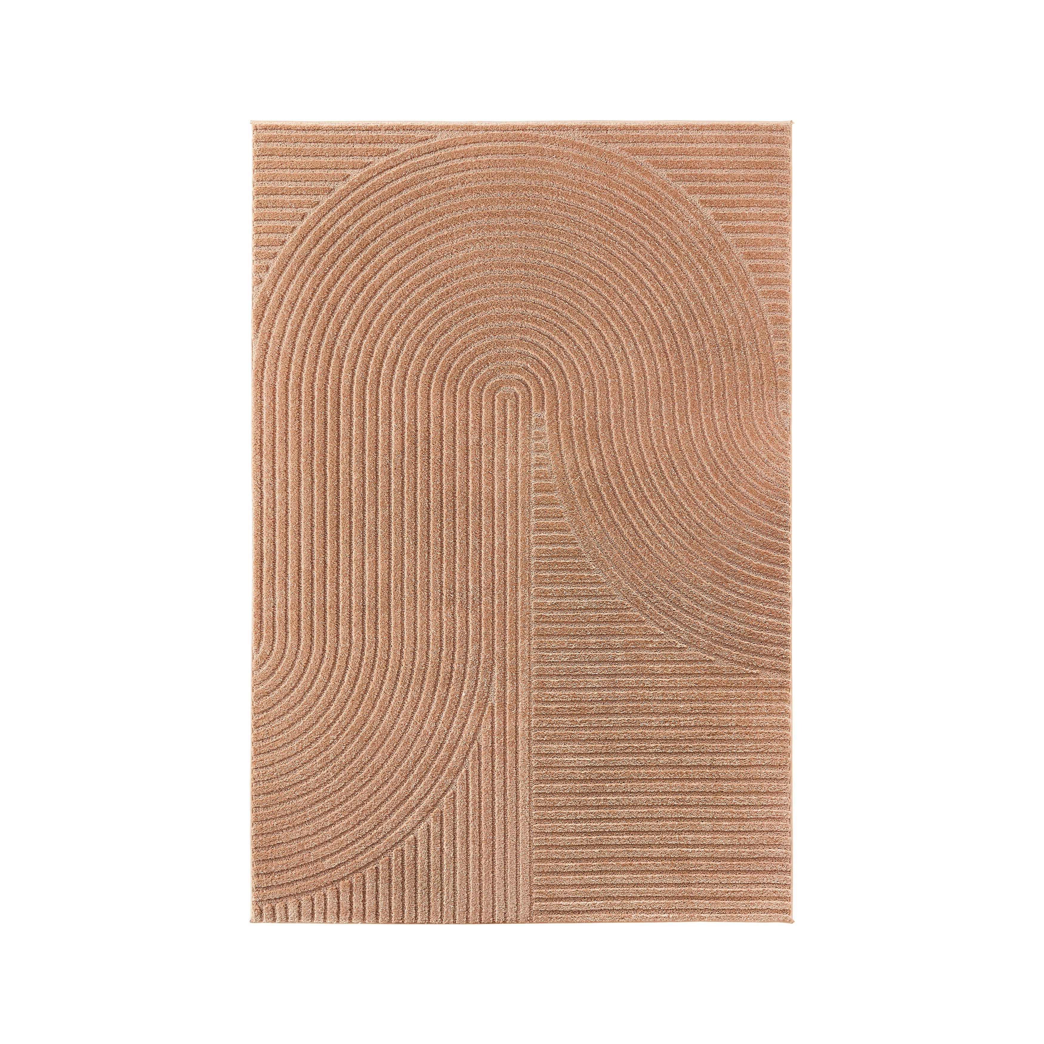VÄVD MATTA ELIO 3 - terrakotta, Klassisk, textil (160/230cm) - Mömax
