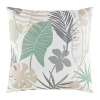 Jastuk 45x45 Cm Palmblatt - siva/zelena, Konvencionalno, tekstil (45/45cm) - Modern Living