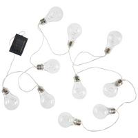 LAMPA SOLARNA KARL - czarny/przezroczysty, Lifestyle, tworzywo sztuczne/metal (380cm) - Ambia Garden