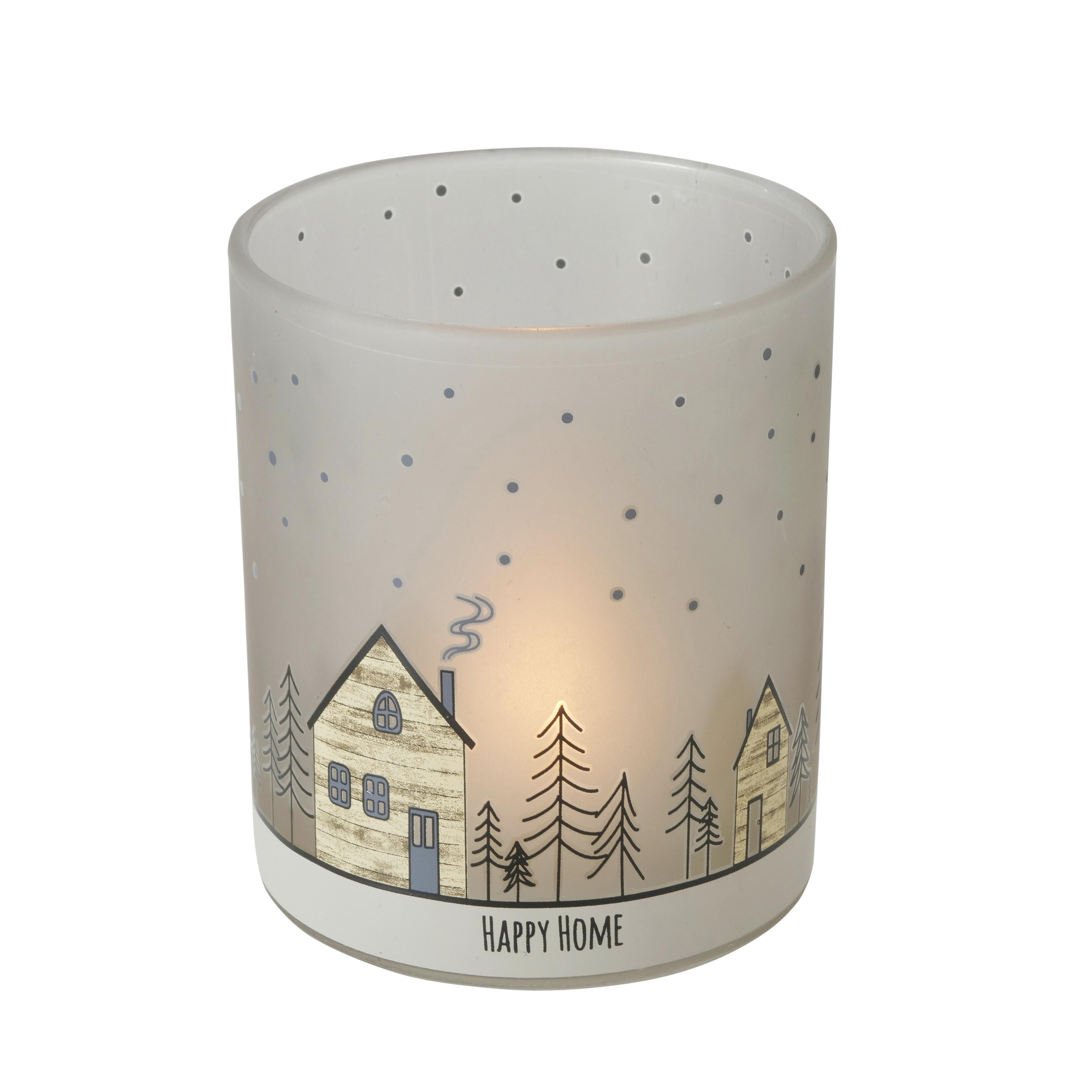 Svijećnjak Čaša Homewood - Romantično / ladanjski, staklo (7/8cm) - Modern Living