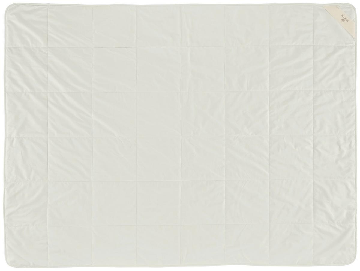 Duvet Bamboo ca. 160x210cm - Weiss, Modern, Textil (160/210cm) - ecoTree