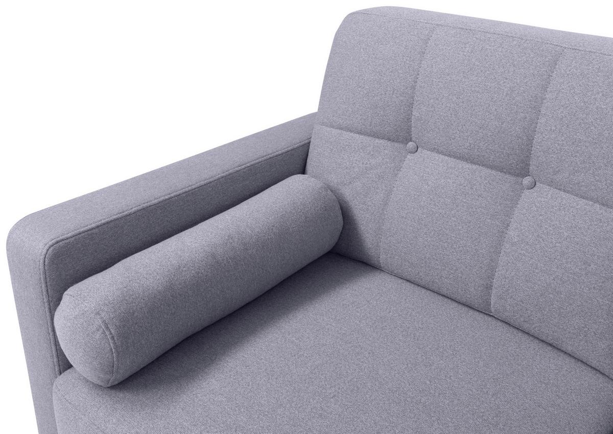 Coltar NORET - gri deschis, Konventionell, textil (242/242cm) - Modern Living