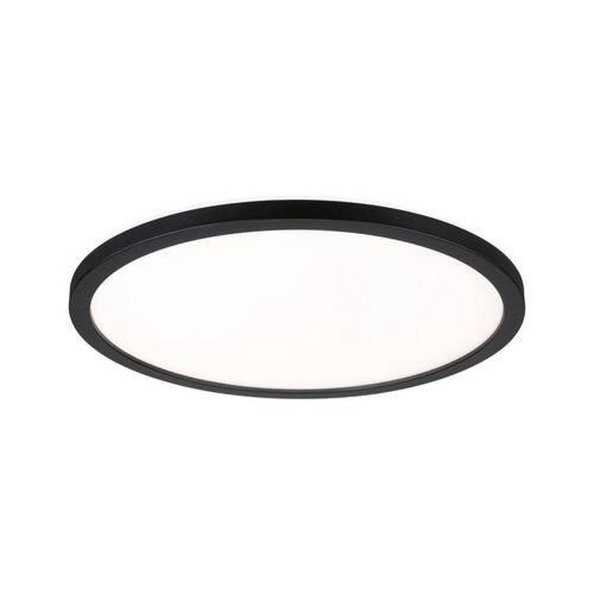 LED-Paneel Atria Shine in Schwarz max. 16 Watt - Schwarz, Basics, Kunststoff (29,3/2,8cm) - Paulmann