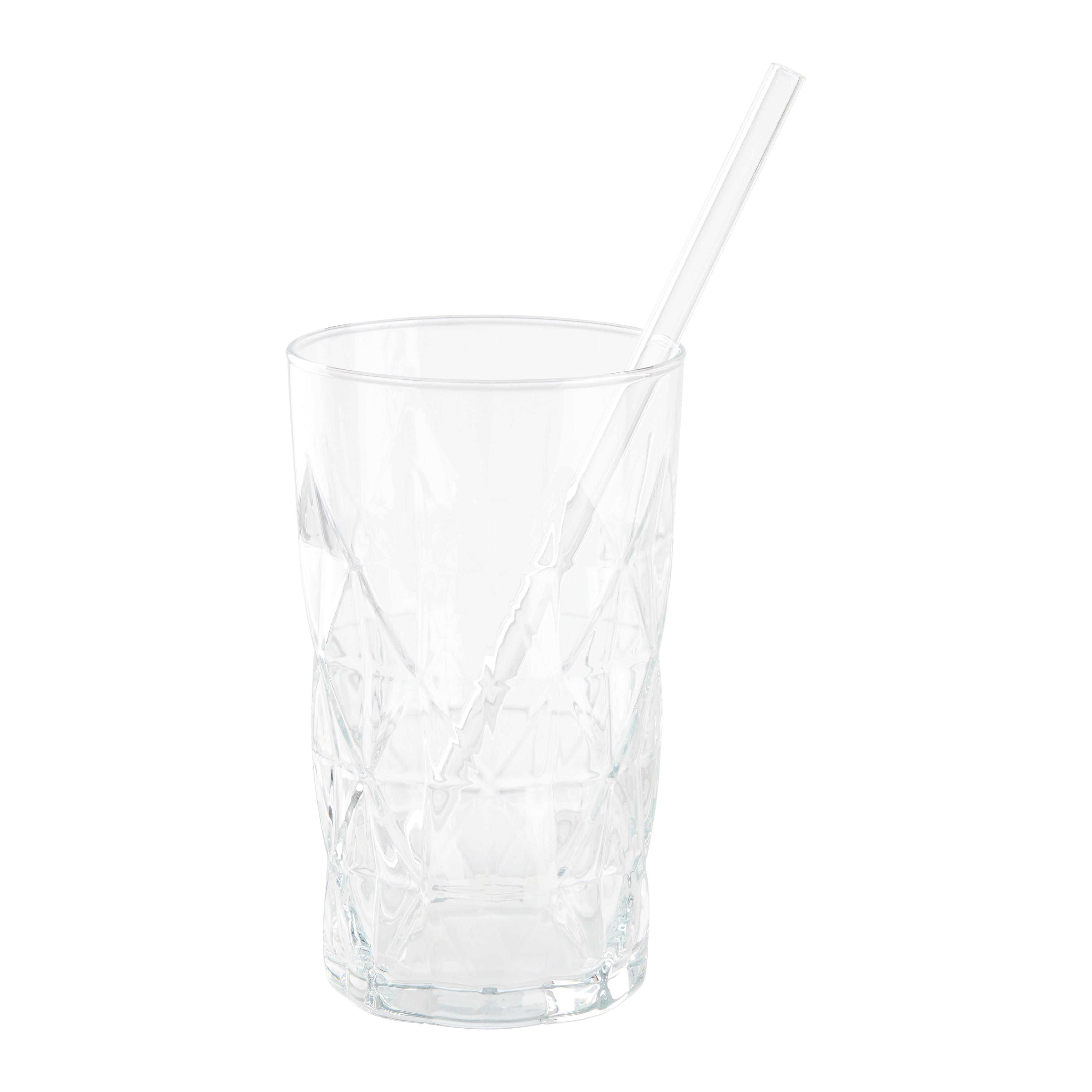 Slamica Jessy - prozorno/prosojno, steklo (20cm) - Premium Living