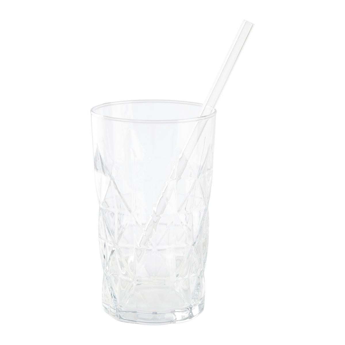 Slamka Jessy - prozirno, staklo (20cm) - Premium Living