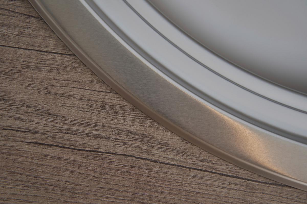 Spüle Edelstahl B: ca. 77 cm - Edelstahlfarben, Trend, Metall (77/20/48cm) - Respekta