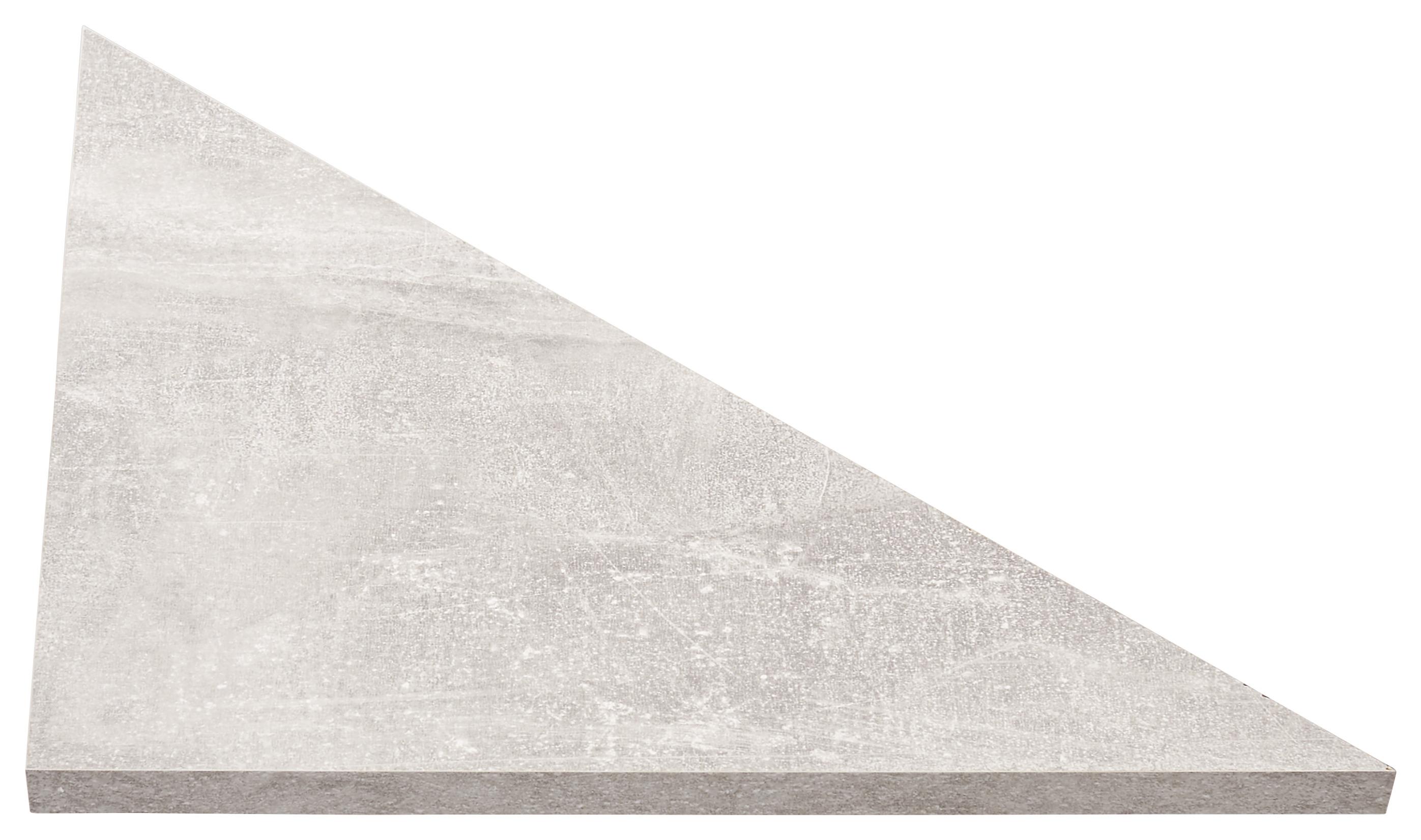 Falipolc Betonszürke 35/35 Skate - szürke, Modern, faalapú anyag (35/1,8/35cm)