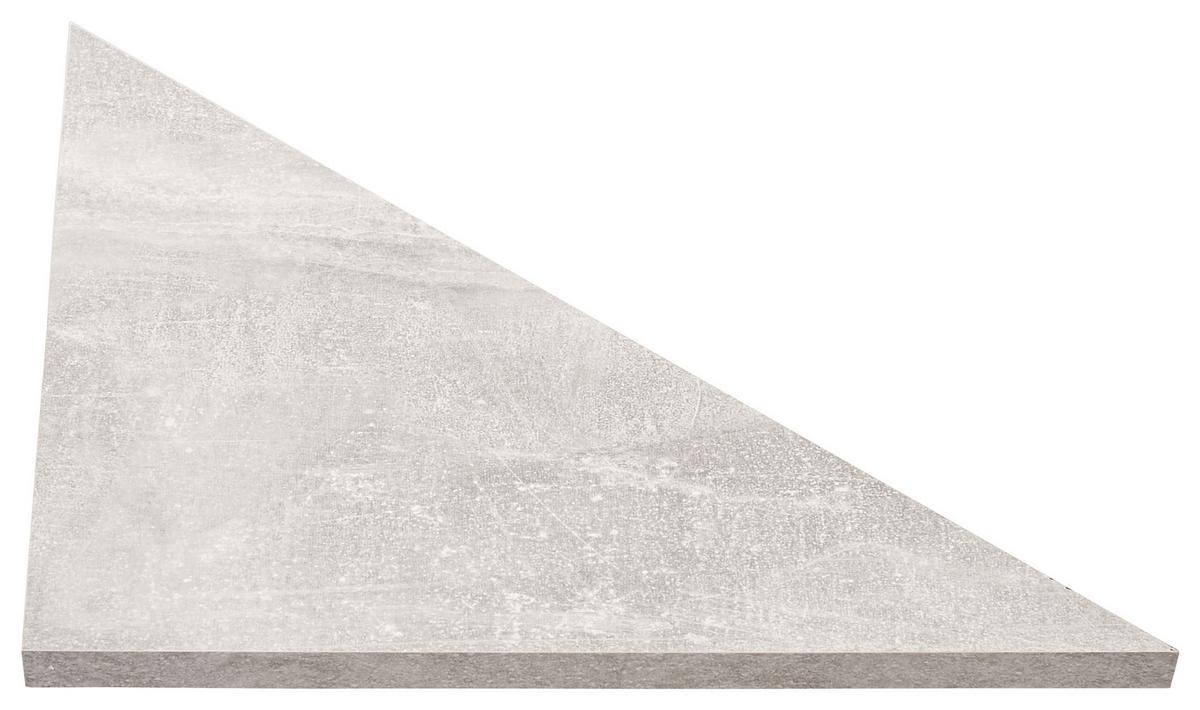 Falipolc Betonszürke 35/35 Skate - szürke, Modern, faalapú anyag (35/1,8/35cm)