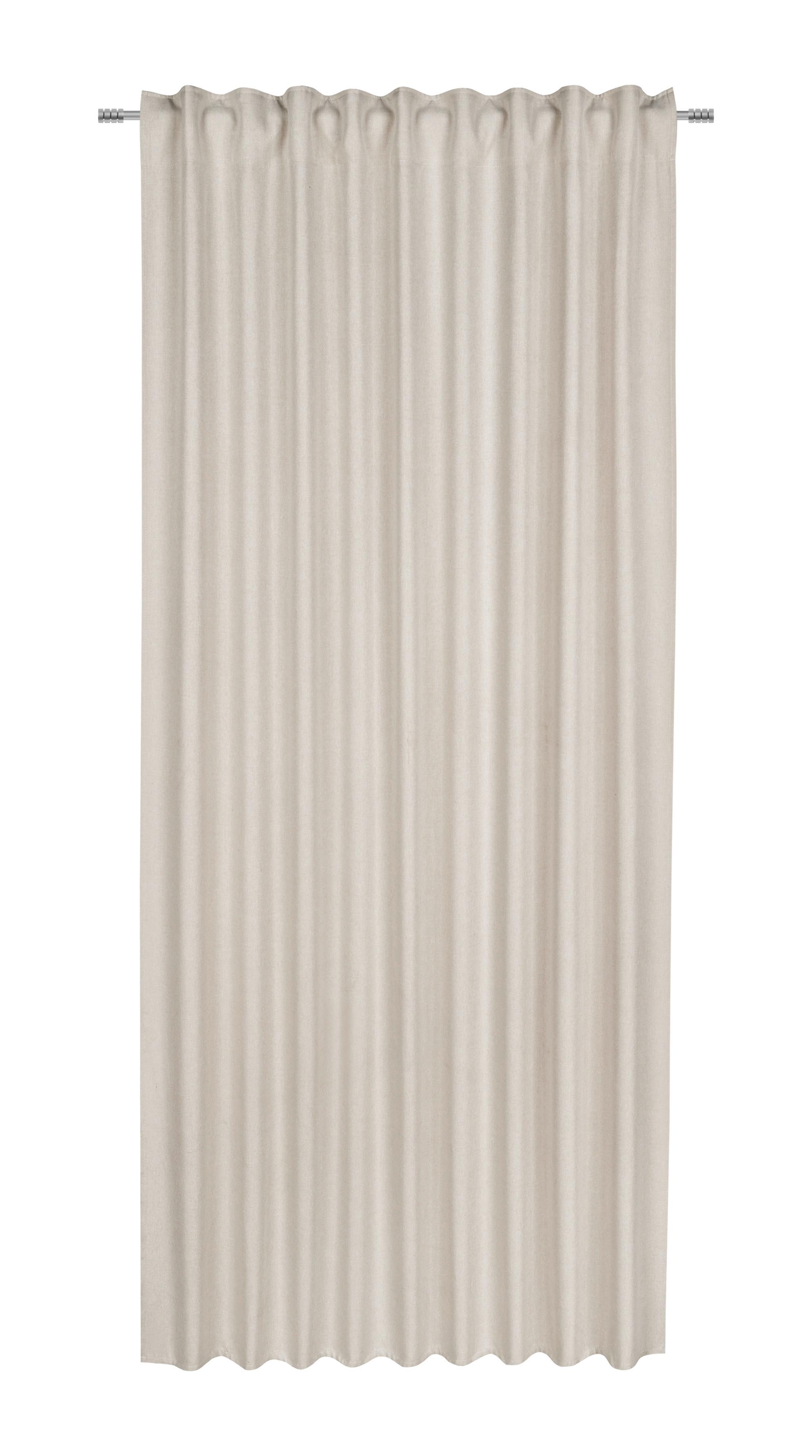 Gotova Zavjesa 135/175cm Ulrich - boje pijeska, Modern, tekstil (135/175cm) - Modern Living