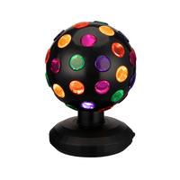 LAMPA DYSKOTEKOWA SALINAS - czarny, Basics, tworzywo sztuczne (15/21,5cm) - Novel