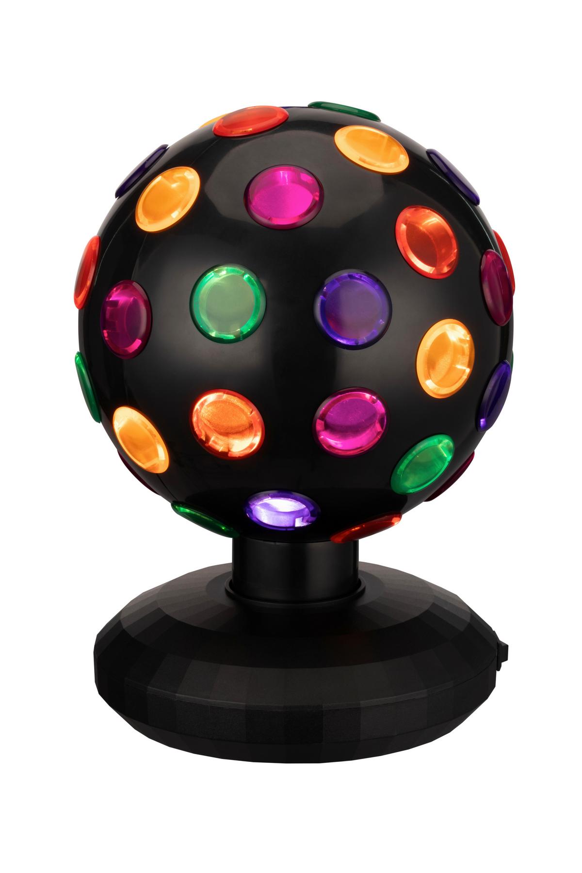 LAMPA DYSKOTEKOWA SALINAS - czarny, Basics, tworzywo sztuczne (15/21,5cm) - Novel