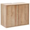 Waschbeckenunterschrank "Finn" eiche - Eichefarben, MODERN, Holzwerkstoff (60/50/30,5cm) - MID.YOU