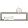 Stenski Regal Regolo -sb- - rjava, Moderno, valoviti karton (60/17/15,5cm)