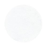 Preproga Z Visokim Florom Sydney, Bela, Ø 80cm - bela, Basics, tekstil (80cm)