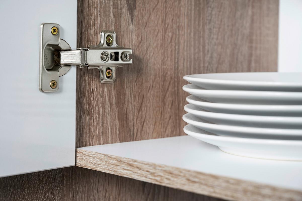 Kuhinjski Blok Oliver, Barva Hrasta, Bela - barve hrasta/bela, Basics, umetna masa/leseni material (225cm) - Respekta